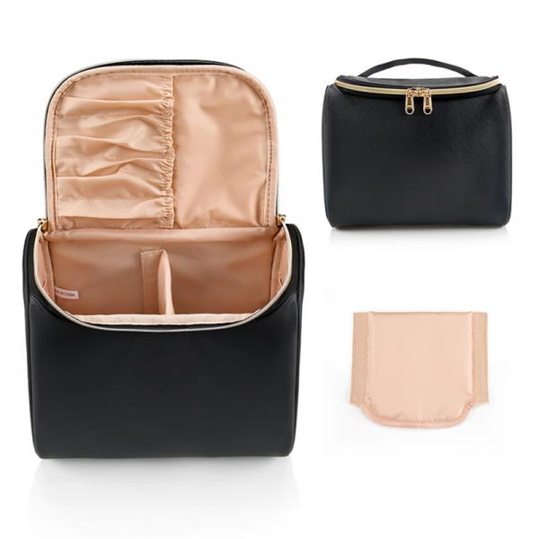 Rose Gold PU Toiletry Bag